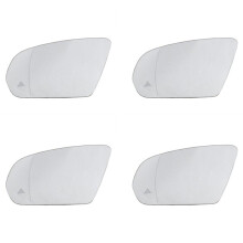 4X Left Side Wing Rearview Mirror Glass Blind Spot Heated for - C,E,S,GLC Class W205 W222 W213 2013-2021