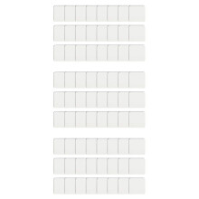 72 PCS Sublimation Coasters Blank Cork Backed Heat Transfer Coasters for DIY Painting Art Crafts, 3.9 X 3.9 Inches