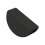 Foam Training Yoga Block Half Round Stretching Brick for-Black 1