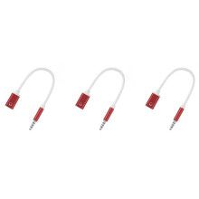 3pcs 3.5mm Male to Type C Female Audio Cable Cord, Analog Audio Jack Headphone Audio Adapter for MP3 Player, Laptop, A