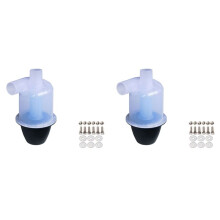 2X Dépoussiéreur Cyclone (50ST10, Transparent, Turbocompressé)