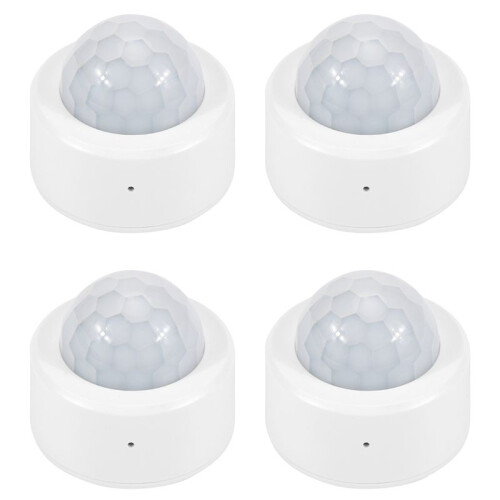 4X Tuya Zigbee PIR Motion Sensor Human Body Motion Sensor  Life Control Works with Alexa  Home