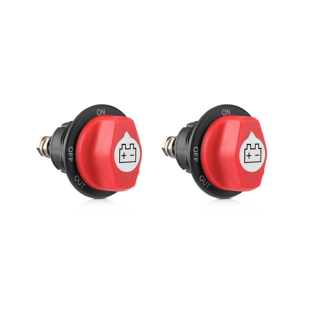 Photos - Other Climate Systems 2X Battery Disconnect 12-48V,Battery Master Cut Shut Off Isolator for Marine Boat RV ATV Car 100A