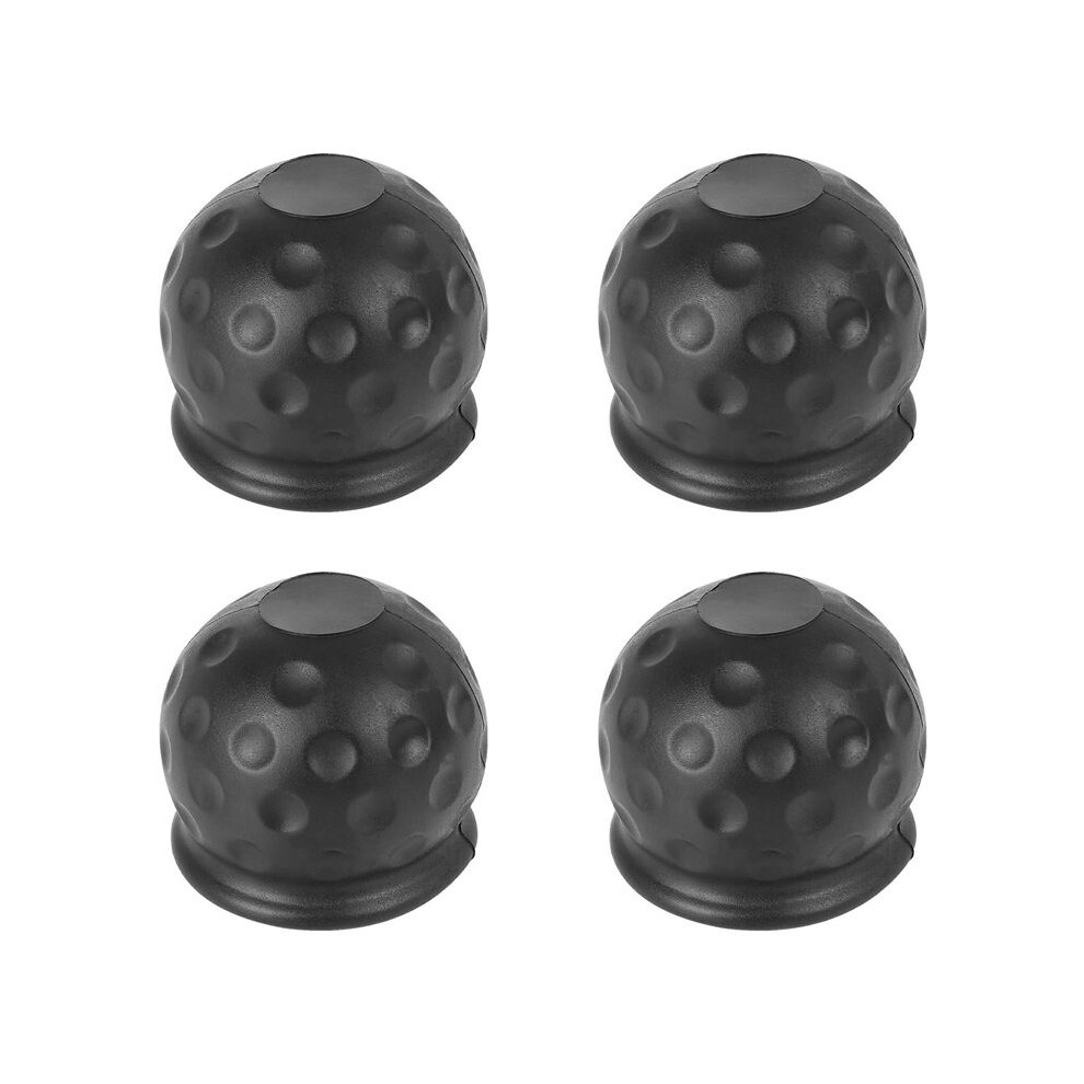 4Pcs 50Mm Tow Bar Cover Cap Towing Hitch Caravan Trailer Towball Protect For Car Truck Trailer Rv Atv Quad 4711833453845
