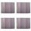 4X Kitchen Countertop Suction Mat Tableware Cup Bowl Dish Drain Pad Dry Matter Pad Control Pad Desktop Suction Mat 1