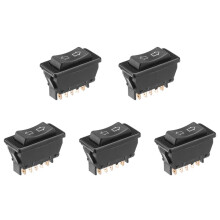 5X Universal Electric Power Window Button 5 Pin 20A 12VDC for Car Truck Vehicle