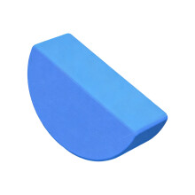 Rutschfester Schaumstoff-Trainings-Yoga-Block, halbrunder-Blau