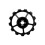 Noiseless Roller Rear Derailleur Pulley Durability Road-13T 1