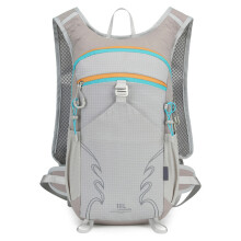 Atmungsaktiver, wasserdichter Nylon-Wanderrucksack-Graue Farbe