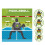 Durability Pickleballs Hitting Pad with Antislip Base 1