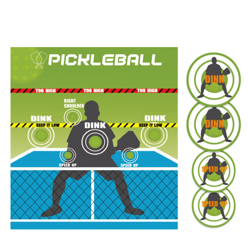 Large Area Pickleballs Training Pad Easy To Clean for Various