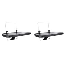 2X Auto Kleine Tafel Auto Dinerbord Stuurwiel Lade Opvouwbare Opslag Universele Auto Accessoires