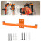 Heavy Steel Wall Mount Rack Multipurpose Tool Holder-1PCS 2