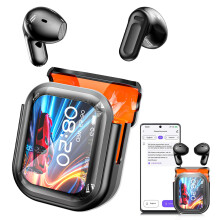 NE20 Translation Earbuds with 135Language AI Translator, Real Time Bluetooth, LCD Touch Screen, 48dB Noise Cancelling