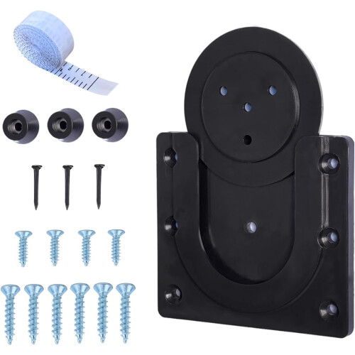 Dartboard Wall Mount Holder with Steel Bracket for Secure Stable Display and Easy Installation 2