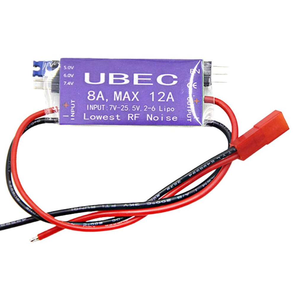 Ubec Voltage Regulator 5V/6V 12A Current Bec For Rc Airplanes 26S Lipo Stable Power Delivery 9092120877540
