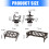 Retro Handsome Cast Iron Rooster Eggs Display For Country-4 3