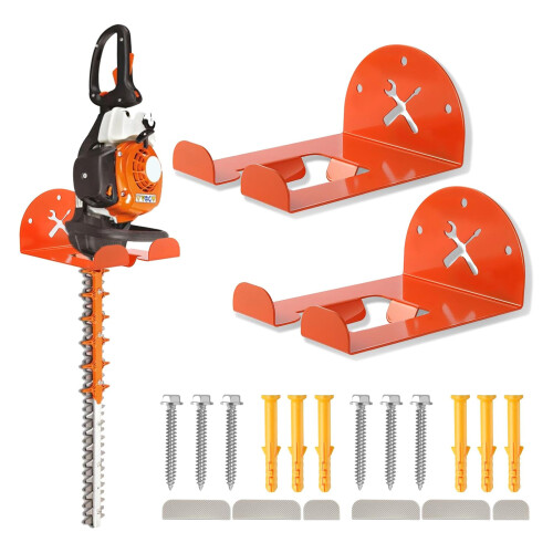 Wall Mounted Rack Multipurpose Tool Holder Garden-1PCS 1