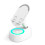 2X 3-in-1 Phone Holder Inductive  Speaker Holder 360Rotating Folding Lifting Charging Treasure Holder White 2