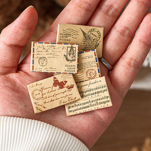 52Pcs Tiny Heart Shape Envelope For-Thrilling at the rig 2