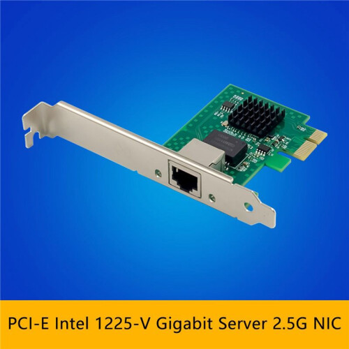 6X I225-V Network Card, Pci-E  I225 2.5G Ethernet Server Network Card for Desktop Computers 1