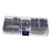 610pcs Jumper Wire Connector Kit with Crimp Terminal Assortment for Electronics Prototyping and Breadboard
