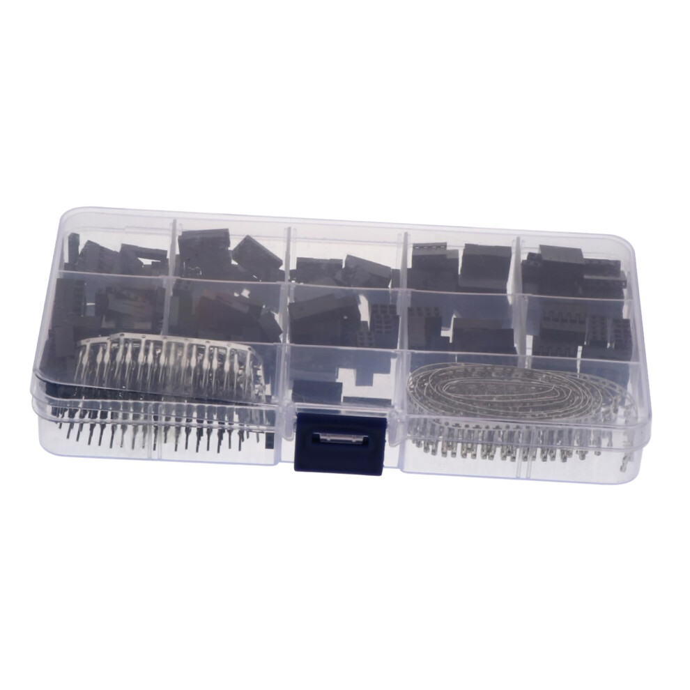 610Pcs Jumper Wire Connector Kit With Crimp Terminal Assortment For Electronics Prototyping And Breadboard 9771547649335