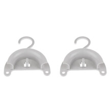 2X Suporte para Mangueira CPAP com Gancho e Ventosa para Secar ApóS A Limpeza Das PeçAs da MáQuina de Dormir e Respirar
