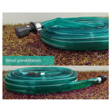 2X Garden PVC Hose. Cooling Garden Penetrating Hose Sprinkler Hose is Perfect for Garden 15 Meters