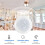 5X Tuya Zigbee PIR-Rörelsesensor Människokroppens Rörelsesensor  Life Control Fungerar med Alexa  Home 4
