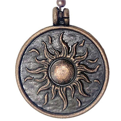 8Pcs Ceiling Fan Pull Chain Set Sun & Moon Pattern Pull Chains Extension Copper Beaded  Fan Pull Chain with Ornament