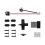 2X for Bamboo Lab DIY 3D Printing Wireless Mouse Kit Model 002 Computer Mouse Components with Printer Parts and Hardware 4