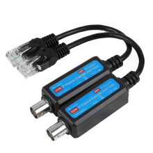 Coaxial to Ethernet Adapter Transmitter Receiver for Security Camera, LongDistance Stable Signal