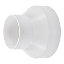 10X Ventilation Pipe Reducer Adapter Pipe Air Duct Adapter Pipe Connector for Inline Ventilation System(200-150mm)