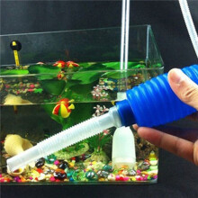 2X Acquario Serbatoio per Pesci Aspirapolvere Cambio Acqua Sifone Ghiaia Tubo di Aspirazione Filtro Serbatoio per Pesci Cambio Acqua Pompa Strumenti