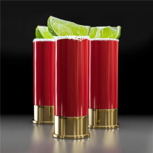 40PCS 12 Gauge Shot Glasses Tequila Shot Glass