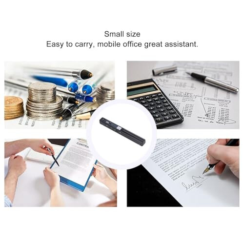 Portable Document Scanner 900DPI A4 Handheld Image Scanner with Resolution Scanning USB 2.0 Black 1