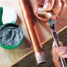 Acid Brushes - 192 Count 3/8 Inch Horsehair Acid Flux Brushes, Disposable Glue Brushes for Woodworking, Epoxy Brushes