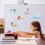 36 Pcs Acrylic Fridge Magnetic Frame ,  Double Sided Refrigerator Magnet Picture Frame Clear Frameless Display Frame 1