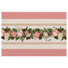 8 Peças Árvores de Natal Neve Rosa Jogo Americano de Natal Tapetes de Mesa de Inverno para Decoração de Jantar de Cozinha I
