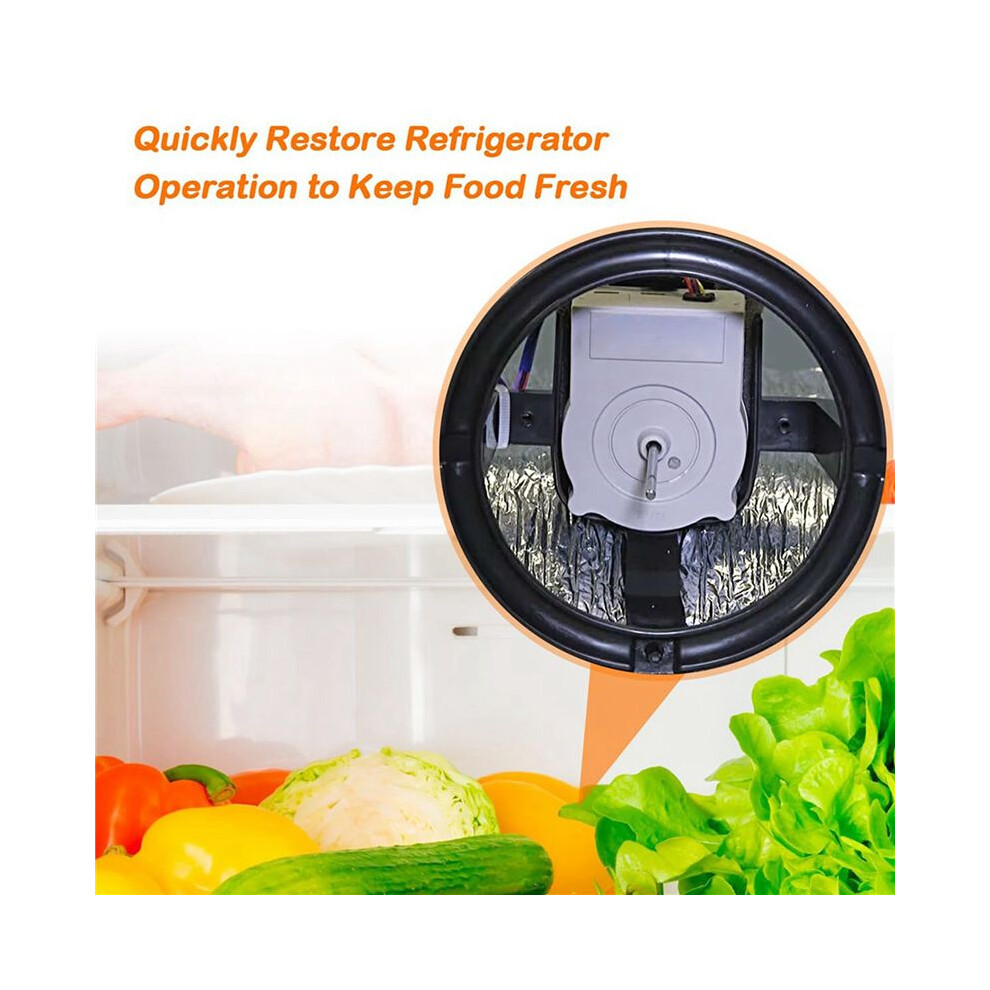 2X Eau65058313 Fit For Refrigerator Evaporator Fan Motor Assembly Part Replace Eau65058313 Odm-056F-13 6032154298952