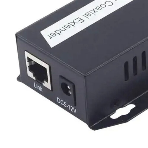 4Pcs Ethernet IP Extender over Coax HD Network Kit EoC Coaxial Cable Transmission Extender for Security CCTV Cameras(B) 2