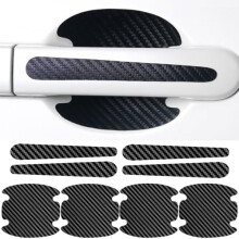 8 Pcs Car Door Handle Protector for Hyundai Sonata 2010‑2025, Carbon Fiber Scratch‑Resistant Waterproof Stickers