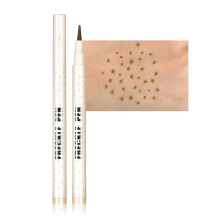 Freckle Pen Waterproof Longlasting Natural Light Brown Faux Freckles Makeup for Beginners Color 04