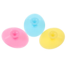 Silicone Scalp Brush with Gentle Bristles for Sensitive Skin, Baby Bath Brush with Storage Box