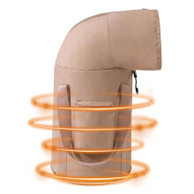 Collapsible Foot Soak Basin with HeatRetaining Knee Pad, Foldable Foot Spa for Travel and Camping