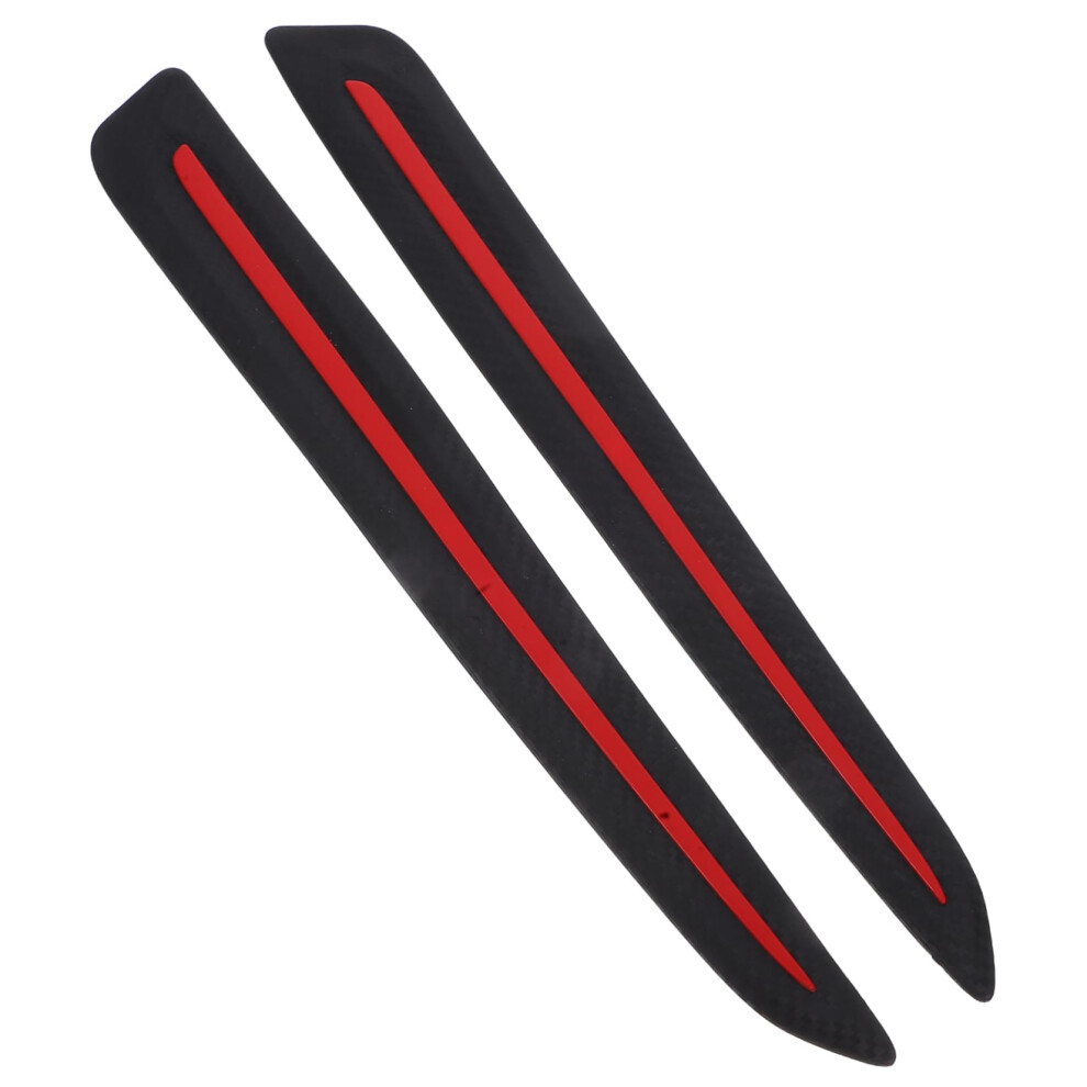 Carbon Fiber Car Bumper Protector Strip For Suv, Scratch Resistant Anti Collision Guard, Universal Fit 9092120248623