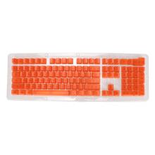 Mechanische keycaps met LED-achtergrondverlichting, dubbelgegoten, doorschijnend PBT-hars, OEM-profielcompatibel, Cherry MX-switches, duurzame matte