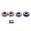 Universal 6‑Bolt Quick Release Steering Wheel Hub Adapter Black Thin Snap Off Boss Kit 2