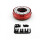 Universal 6‑Bolt Quick Release Steering Wheel Hub Adapter Black Thin Snap Off Boss Kit 5